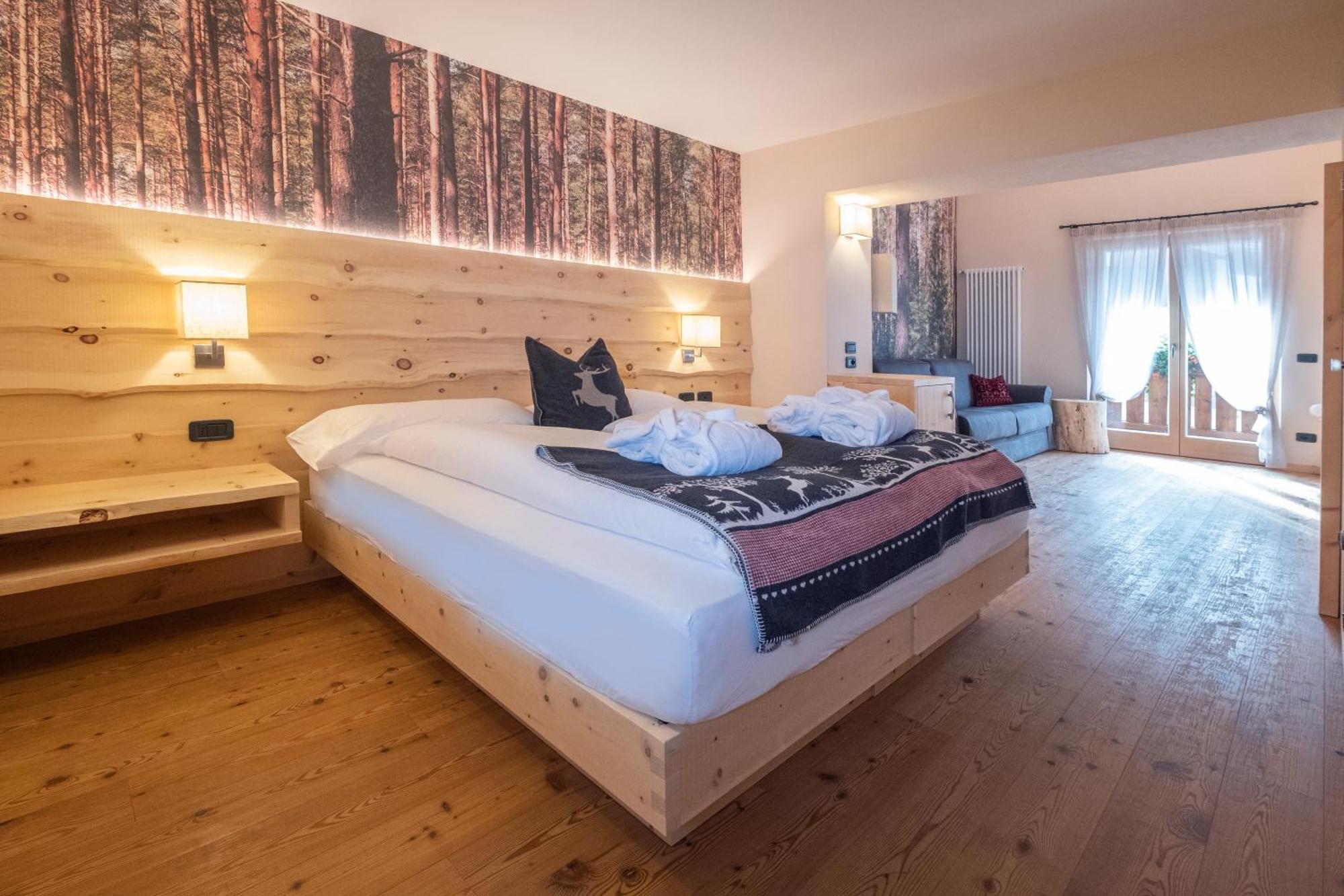 Hotel Nele Ziano Di Fiemme Bagian luar foto
